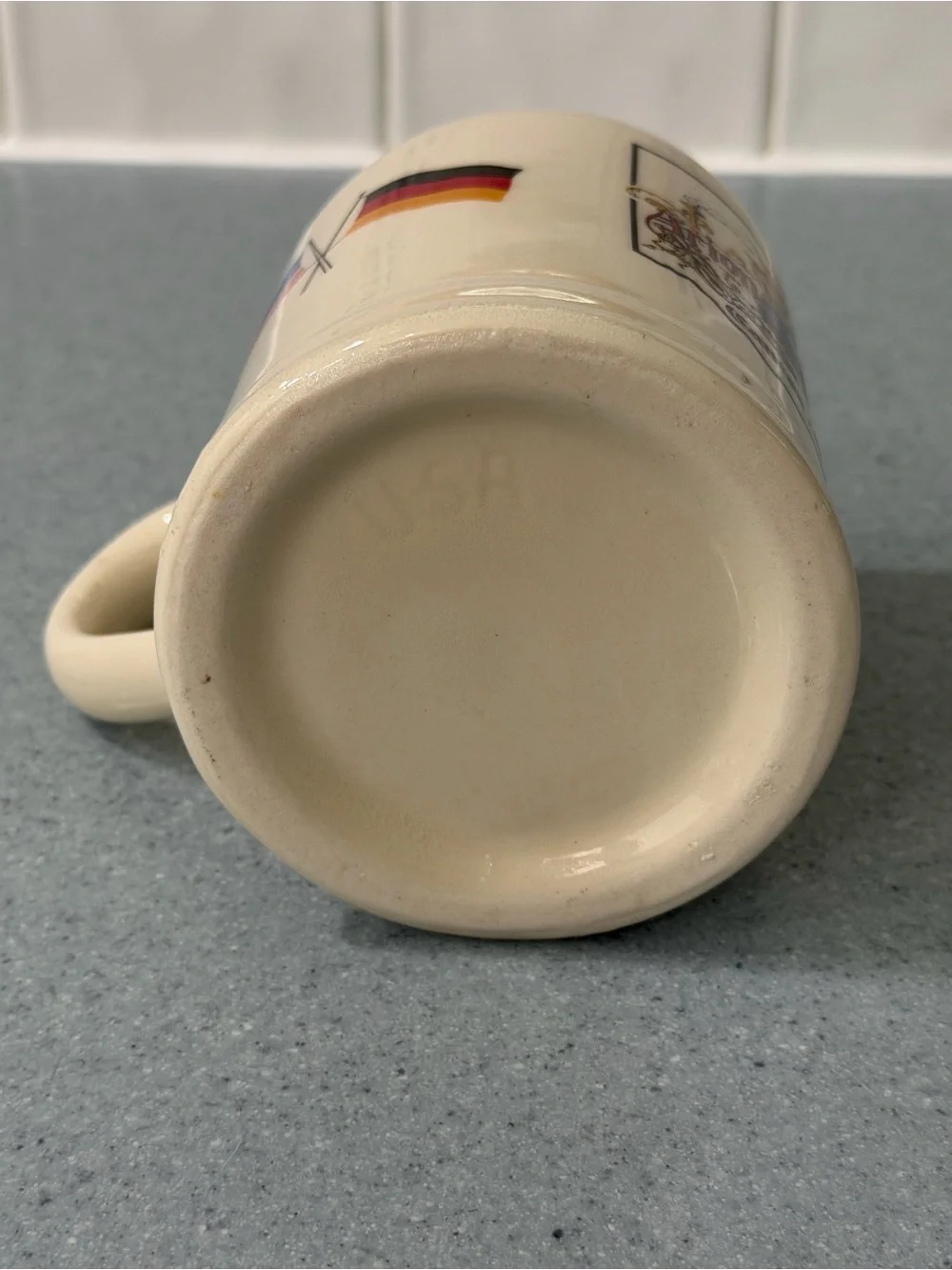 German American Singing Society BEER Mug ~ Arion Club Canton Ohio Ceramic Stein